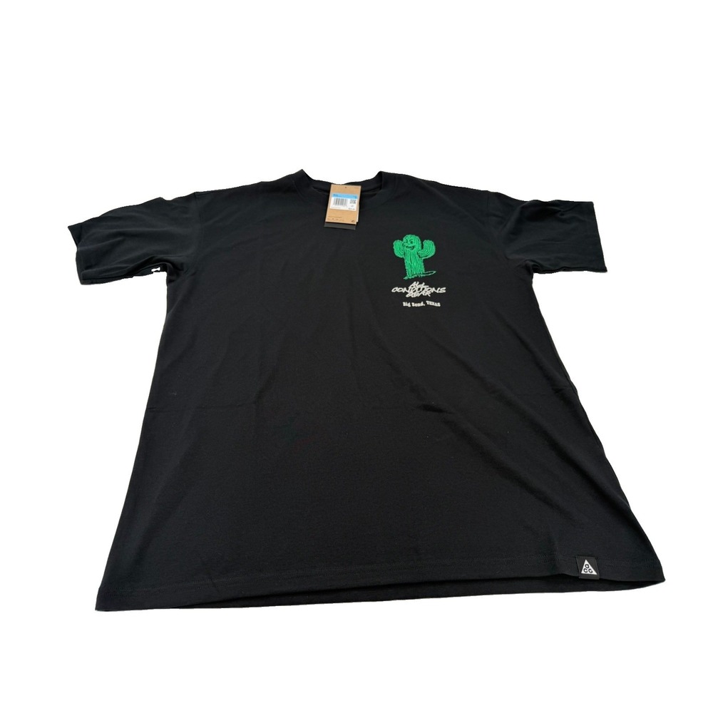 ($55 MSRP) Size M- Nike ACG Big Bend Texas Cactus Loose Fit Shirt HV1292-010 NWT